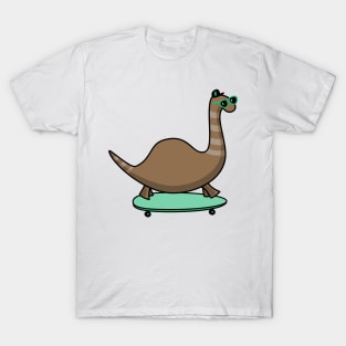 Skateboard dinosaur T-Shirt